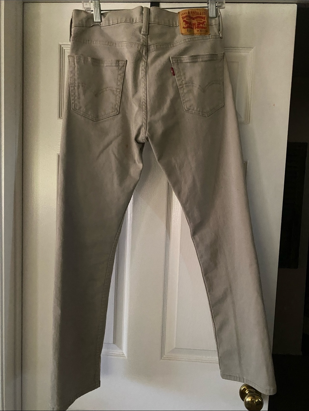 Guys Levi’s 513 - Khaki